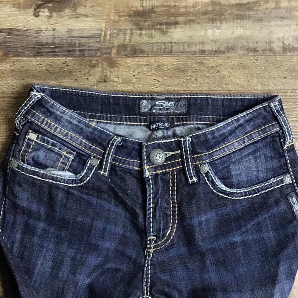 Silver Natsuki Blue  Jeans Waist 28” - Picture 5 of 5